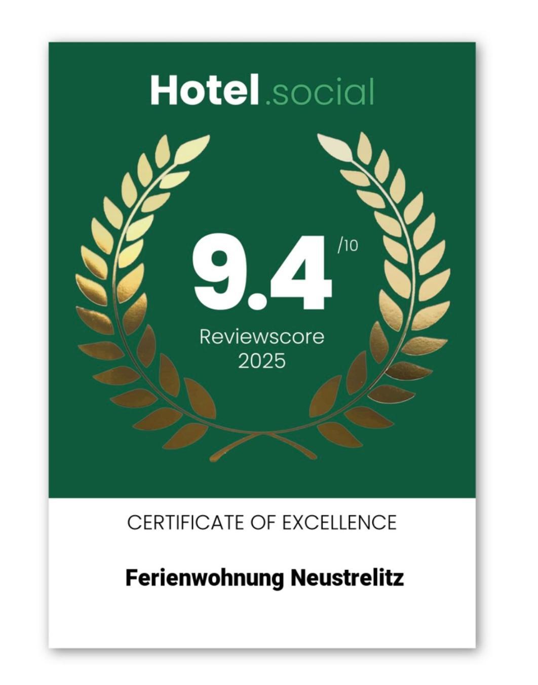 Ferienwohnung Neustrelitz Kültér fotó